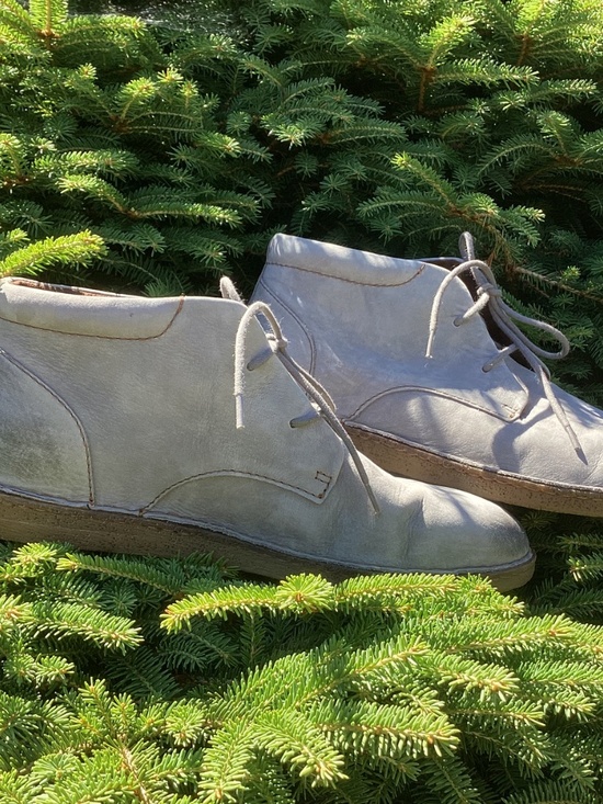 Men’s Leather Born Double Lace Comfortable All Around Chukka Low Top Boots? main image 6
